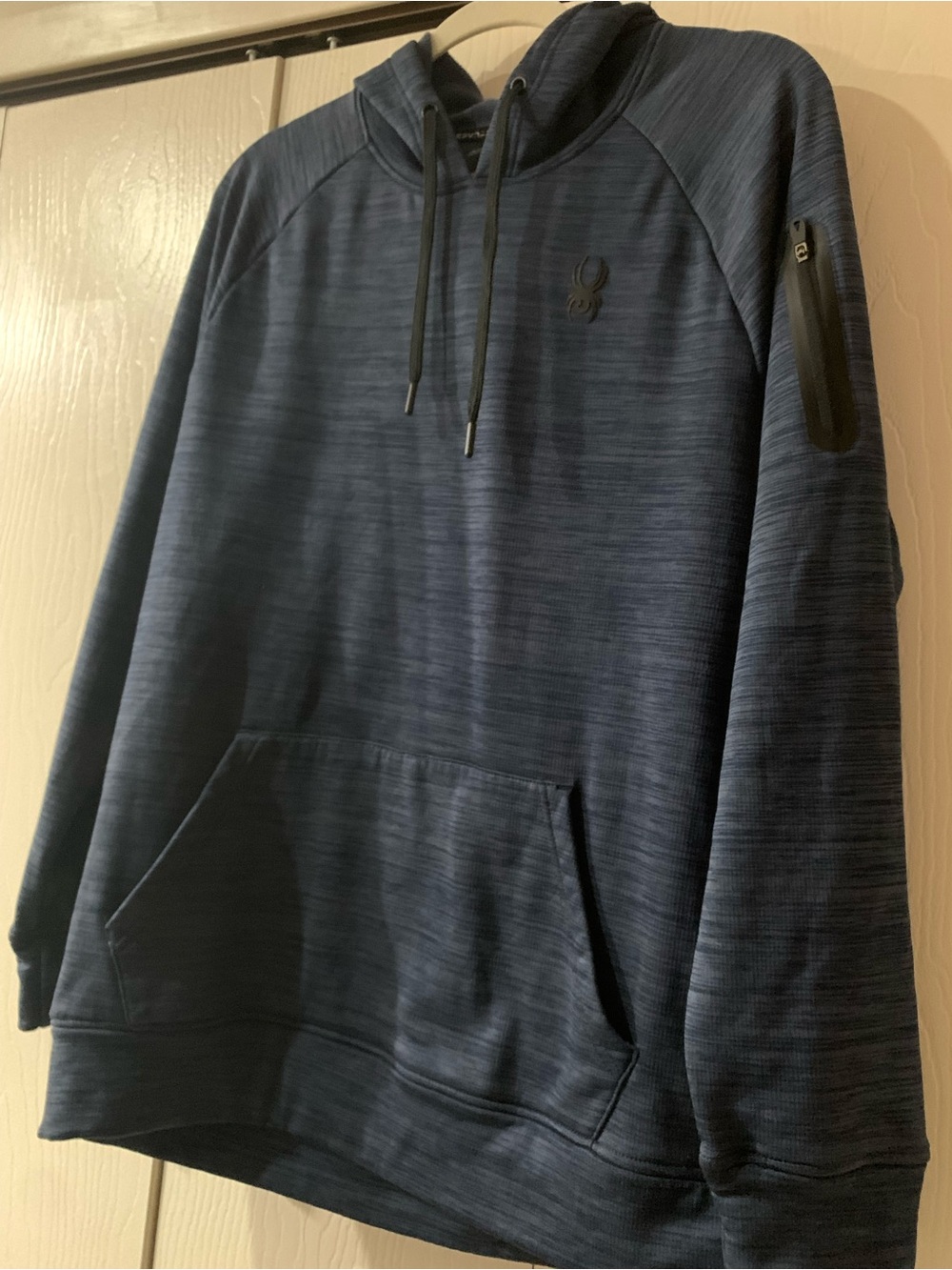 Spyder Blue Heather Performance Pullover